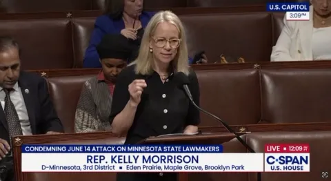 Rep. Morrison speaking on the House floor